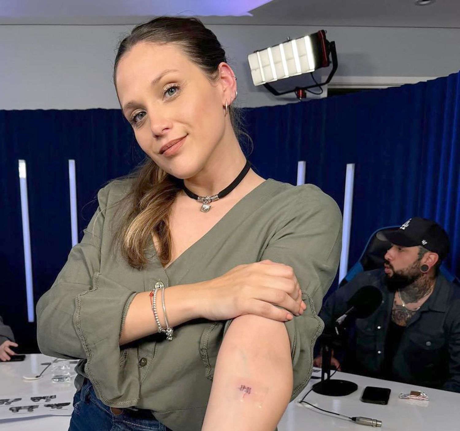 Barbie Vélez. Y su nuevo tatuaje