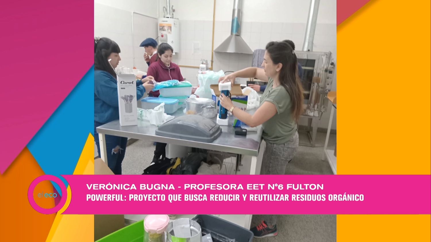 Powerful: El proyecto de la EET N°6 de Fulton que busca reducir y reutilizar residuos orgánicos