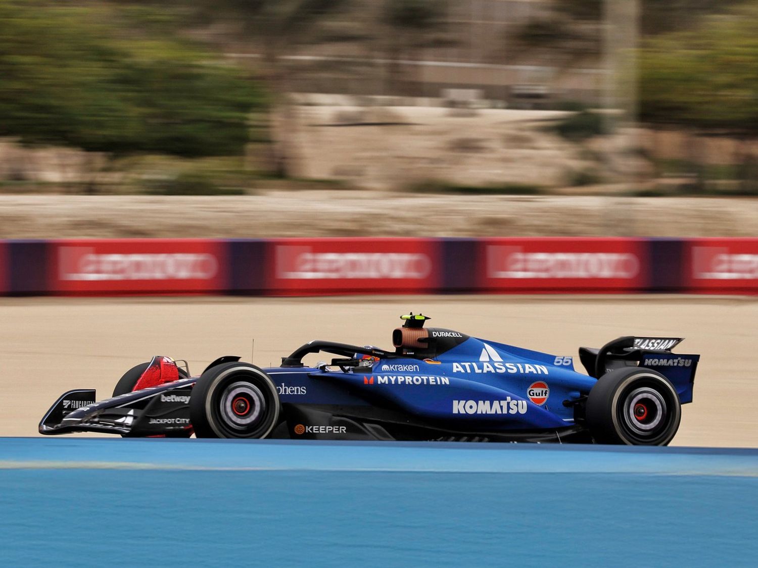 Carlos Sainz dominó el segundo día