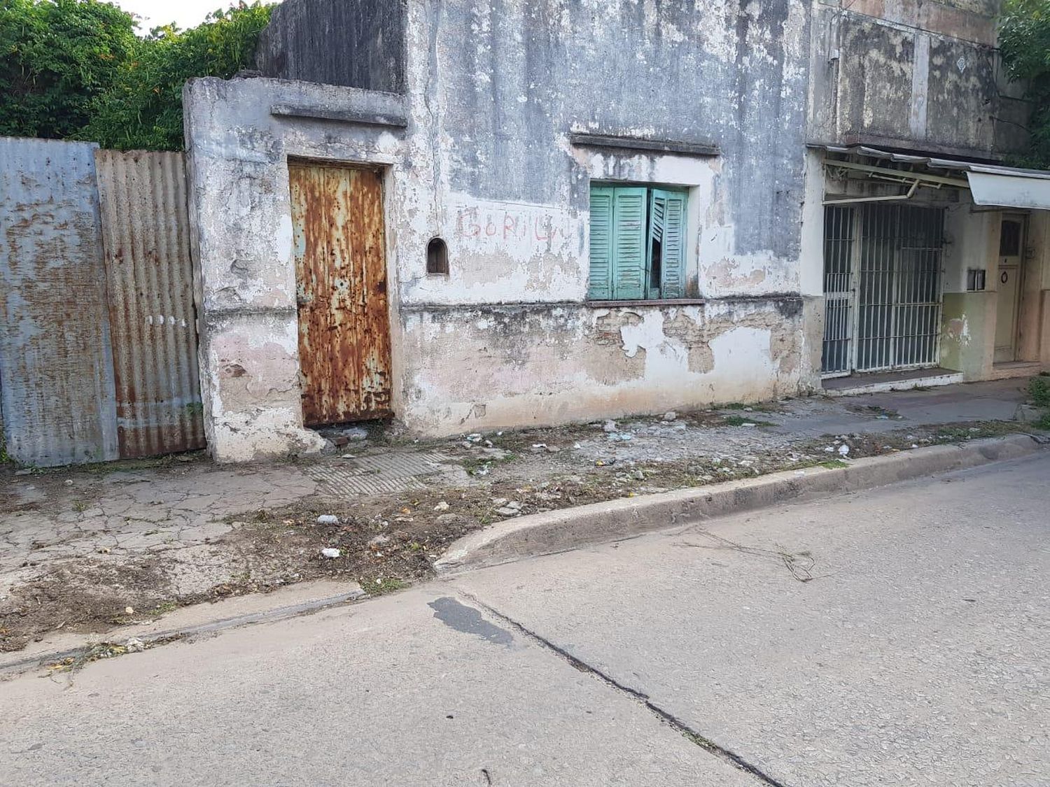 “La peor vereda de San Pedro”, dice Nilda