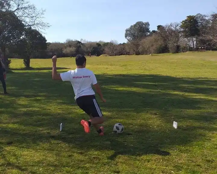 Footgolf: Matías Seery sobresalió en Campana