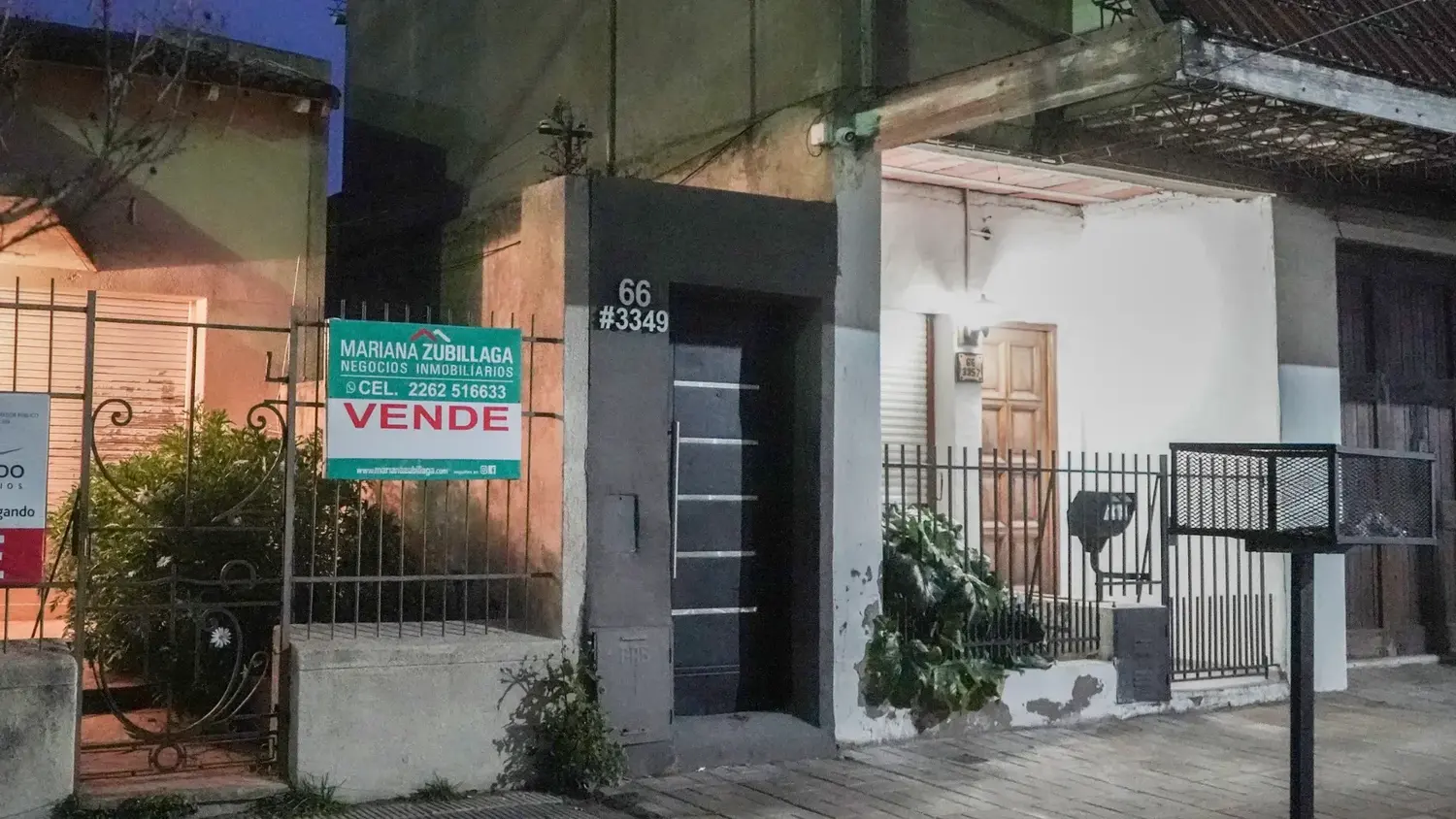 Escenario. Del ilícito ocurrido en las últimas horas, el domicilio de calle 66