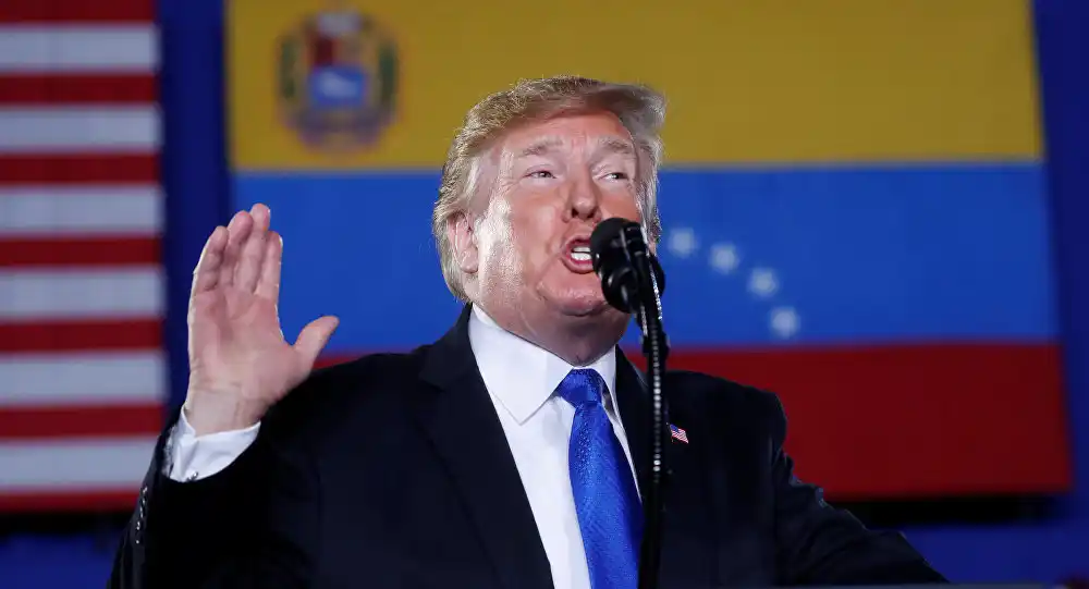 Trump arremetió contra Maduro: “Es un títere cubano”