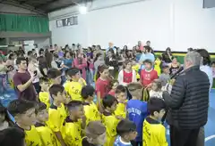 Se inauguró el polideportivo del Club Defensores del Cerro 