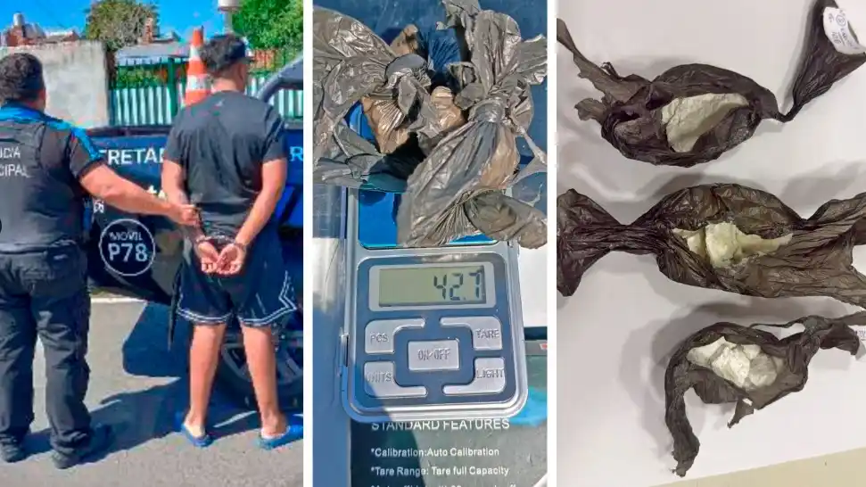 El operativo fue realizado por agentes de la Guardia Urbana de Pilar