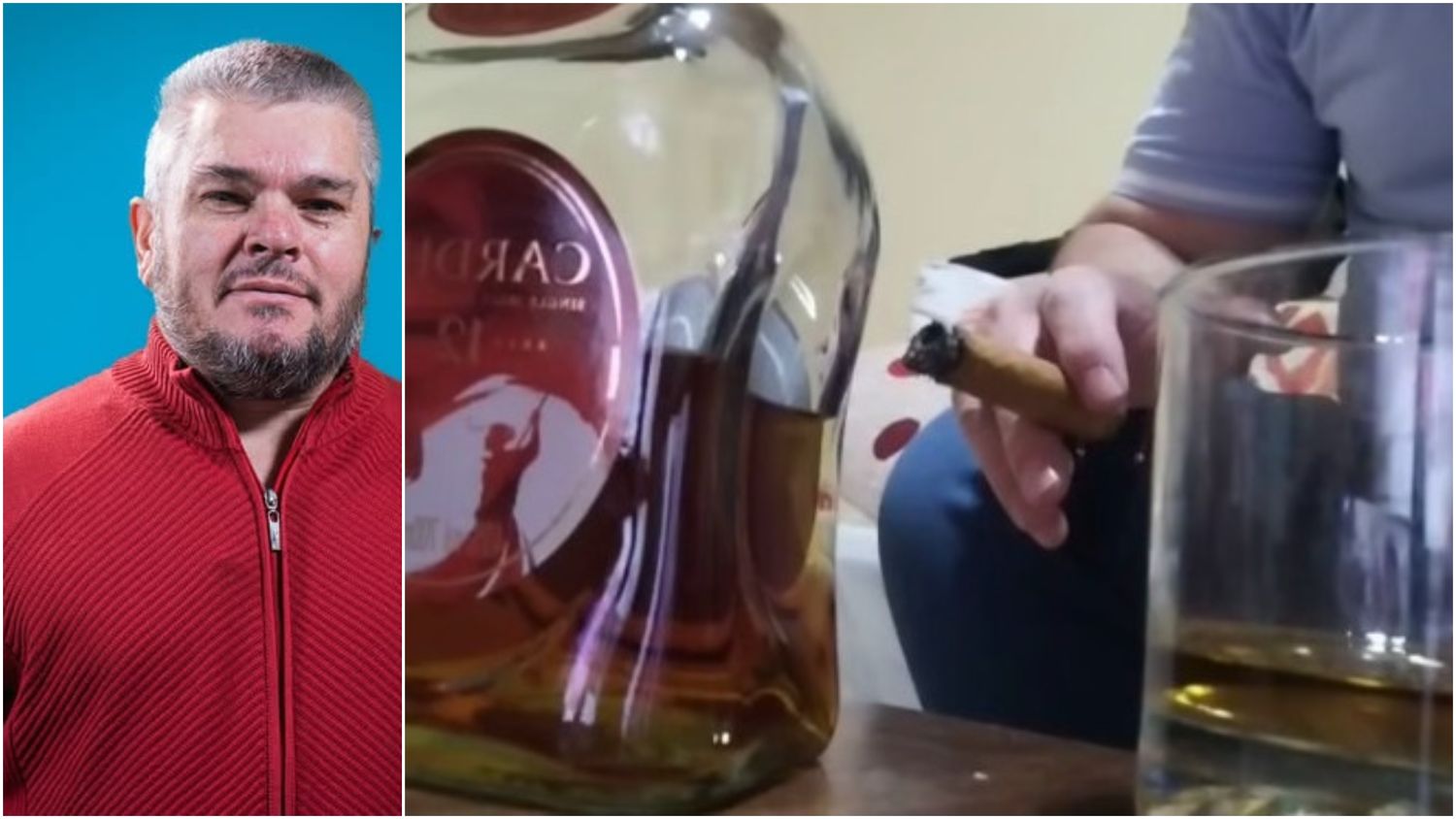 Polémica en Patagones por el insólito video de un consejero escolar reelecto que celebró su triunfo con whisky y habano