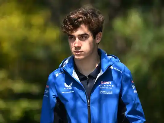 Colapinto se lució en las prácticas de Alpine en Monza