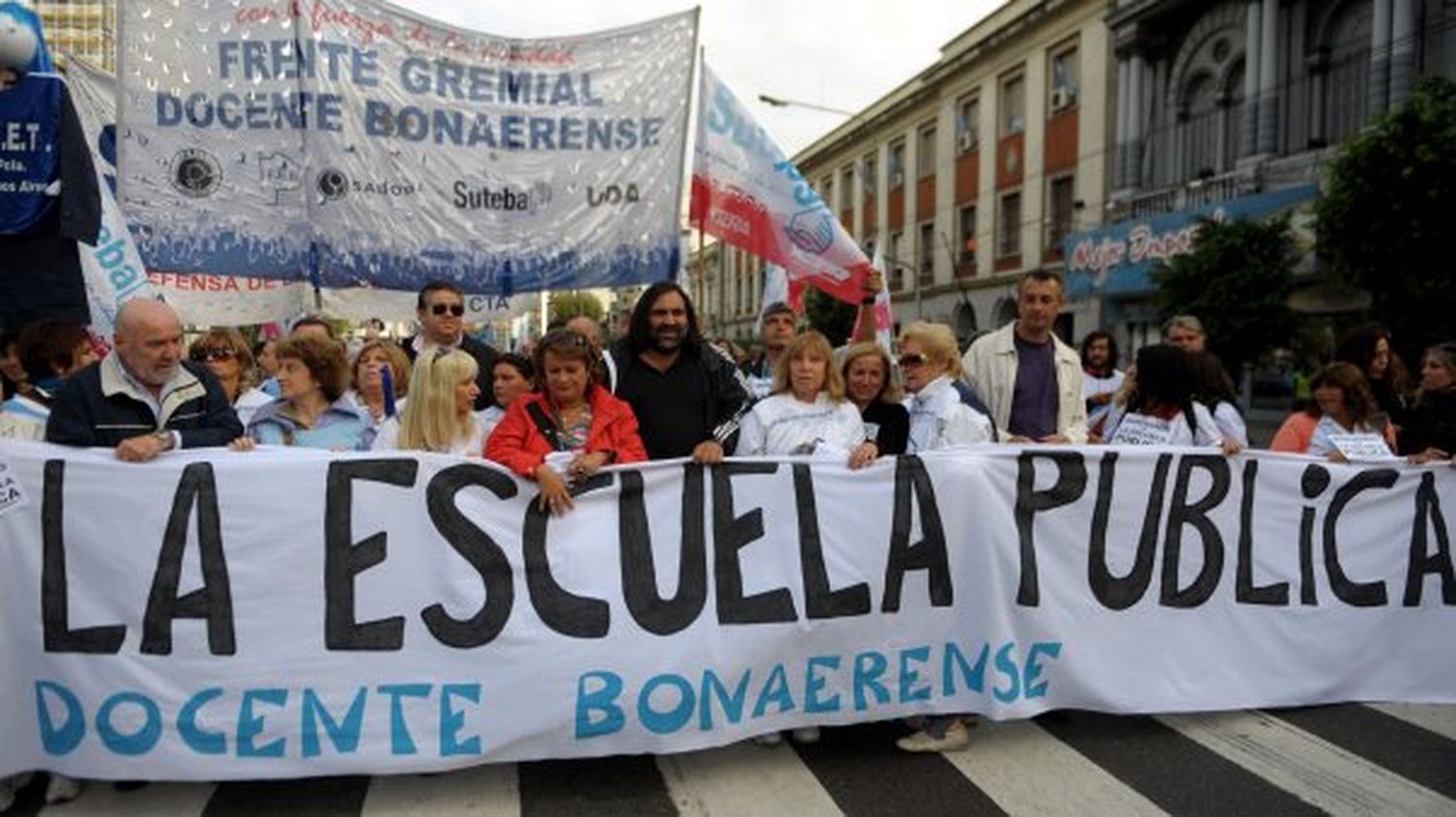 Conflicto docente: Se realiza una nueva jornada nacional de protesta