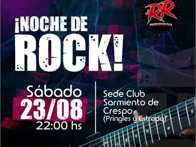 RR Producciones: La amistad que hace sonar el Rock en Crespo
