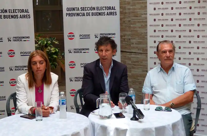 Posse subrayó que su objetivo es impulsar la "necesaria renovación" del radicalismo