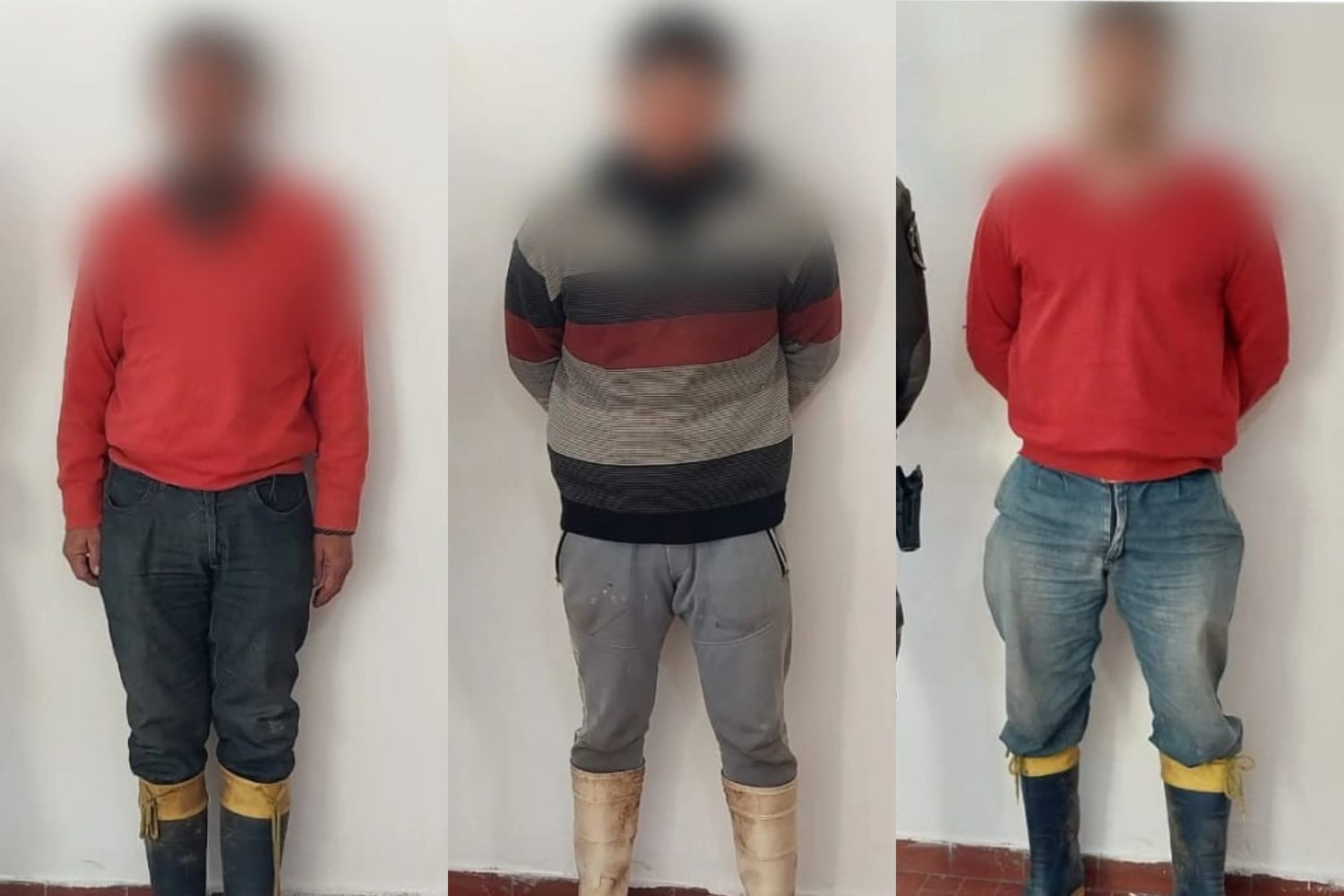 Los aprehendidos en Villa Sarita fueron imputados por violación de domicilio.