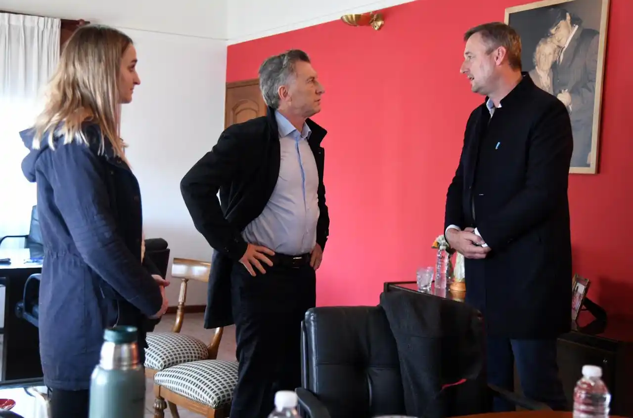 Macri se reunió con Gustavo Hein, el intendente de Basavilbaso