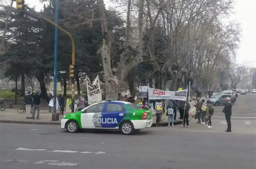 Acción Mundial por el Clima: realizaron una "manifestación sobre ruedas" por la crisis ecológica