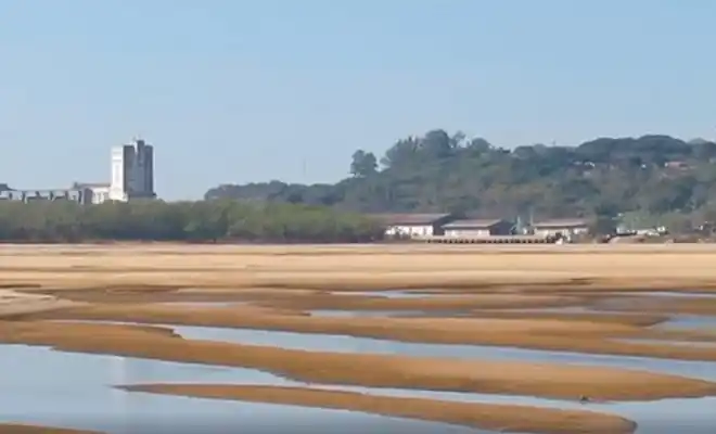 ¿Casi seco?: Asombrosas postales de la bajante del río Paraná