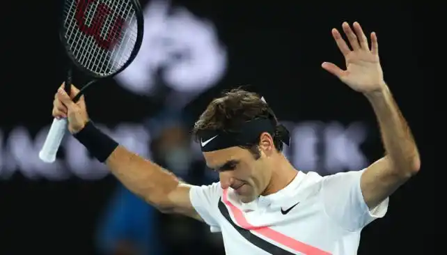 Federer se metió en las semifinales del Abierto de Australia