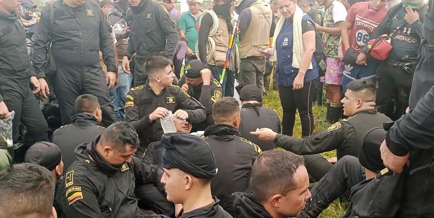 Dos muertos durante una protesta contra campo petrolero en Colombia