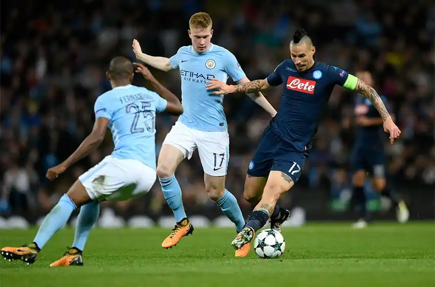 Napoli-Manchester City, el partido de la fecha