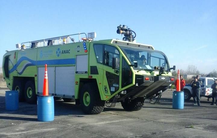 Finalizó el primer curso para operadores de vehículos ARFF