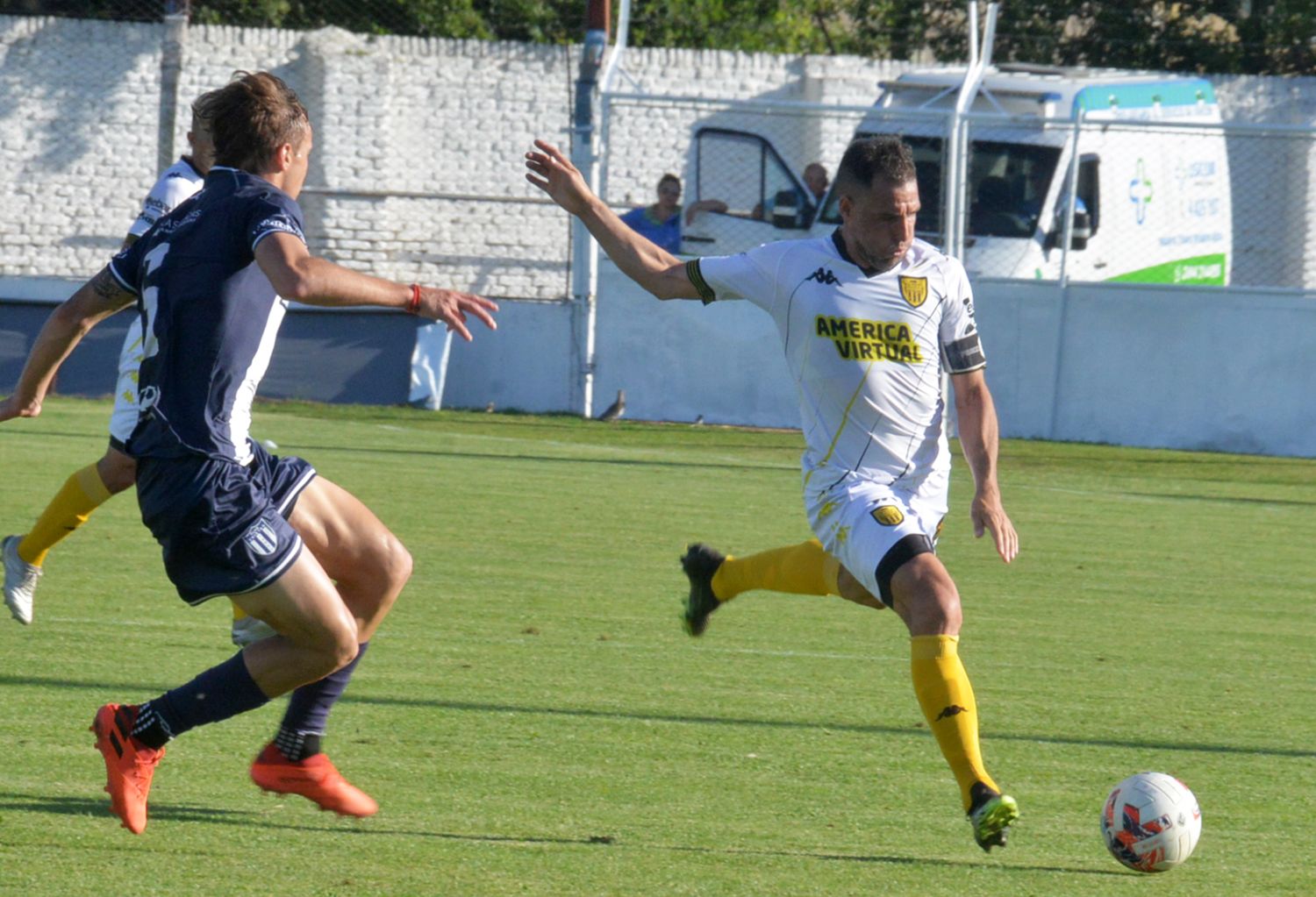 Mariano González jugó su último partido en Santamarina.