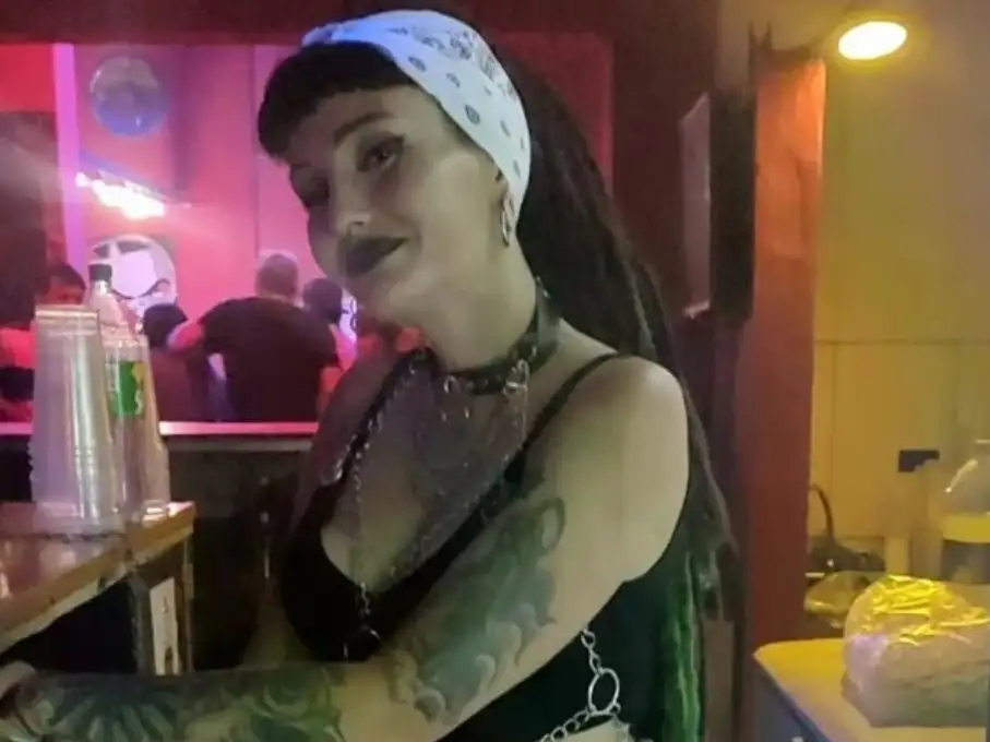 Soledad Andreani, la ex de Barrelier detenida por encubrimiento.