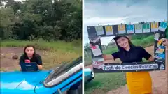 Se quedó sin señal, rindió su último final a un costado de la ruta y se recibió