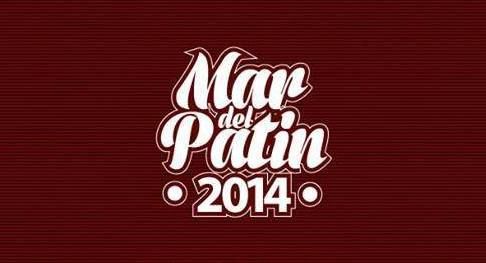 El logo oficial del Mar del Patín 2014. 