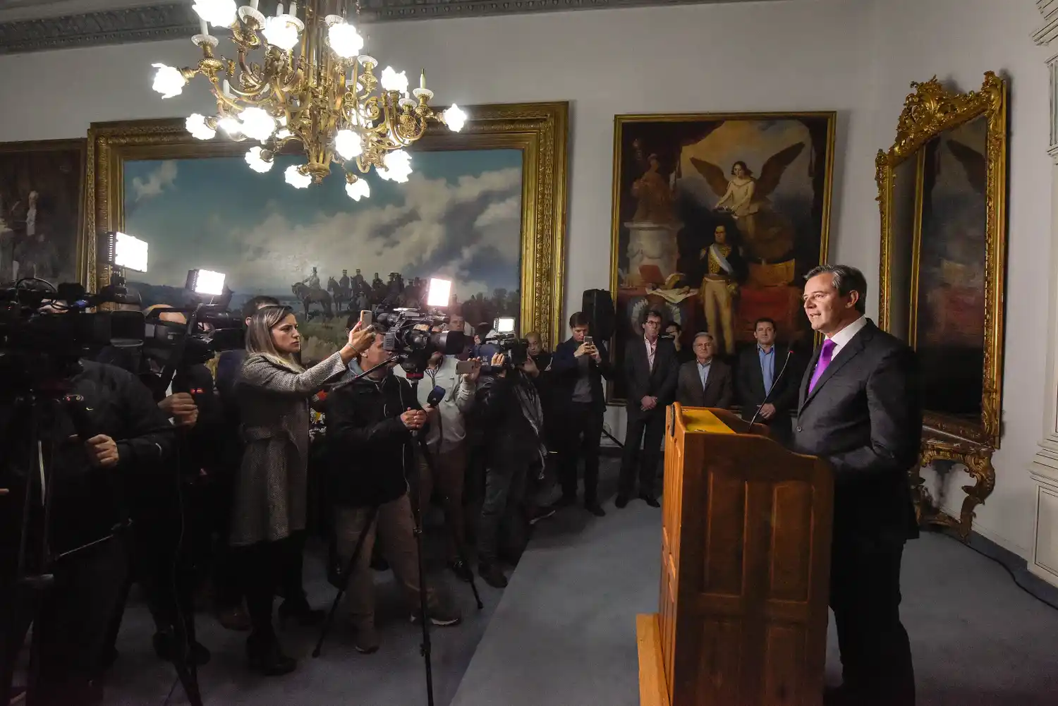 En el Día del Periodista, Bahl lamentó la intromisión de “la política en las empresas periodísticas”