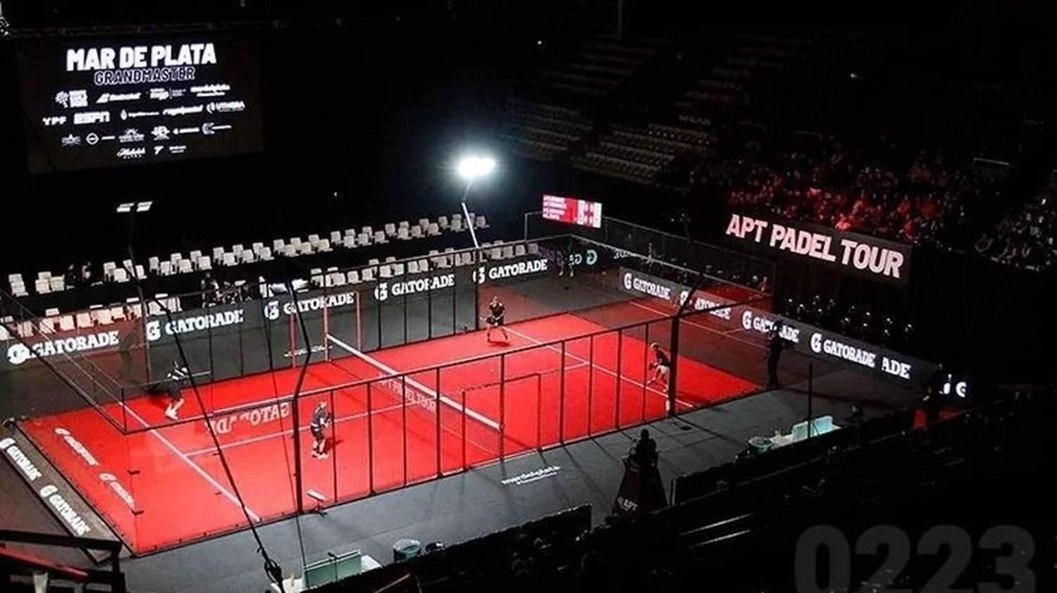 El mejor pádel del mundo en Mar del Plata: El quilmeño dal Bianco, primero del ranking, busca la semifinal