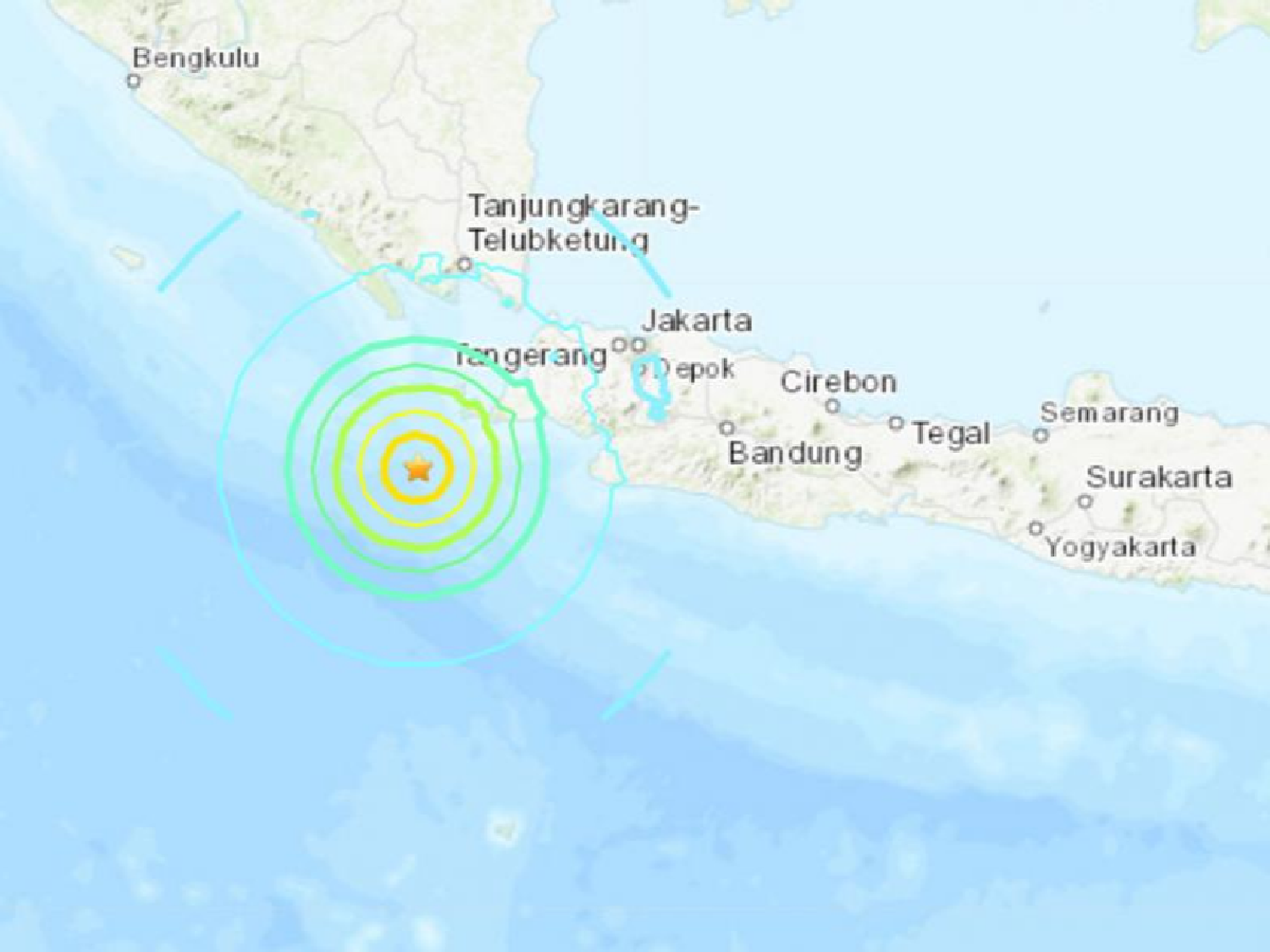 Un sismo de magnitud 6,8 sacudió Indonesia y hay alerta de tsunami