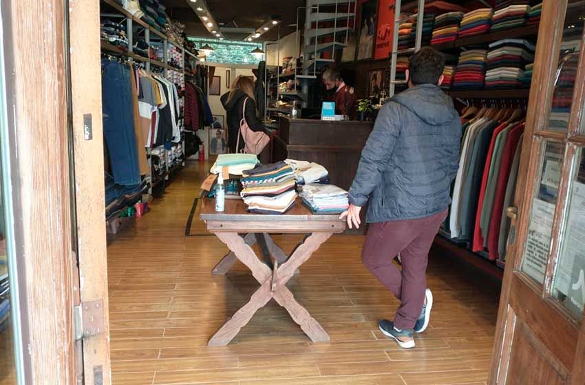Los comercios textiles tuvieron un fin de semana positivo en cuanto a ventas.