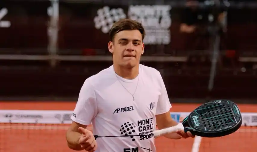 Yob quedó afuera en octavos de final del torneo de pádel A1: Open de Santiago