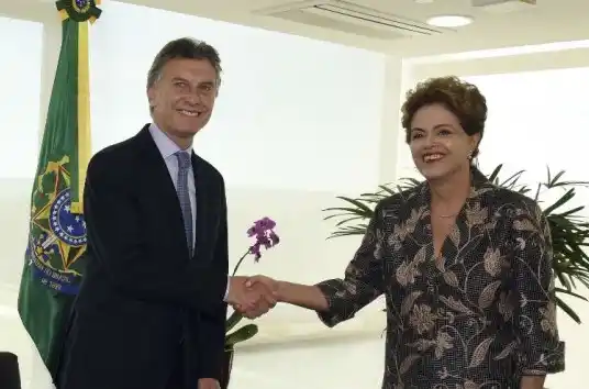 Macri se reunió con Dilma Rousseff en Brasil 