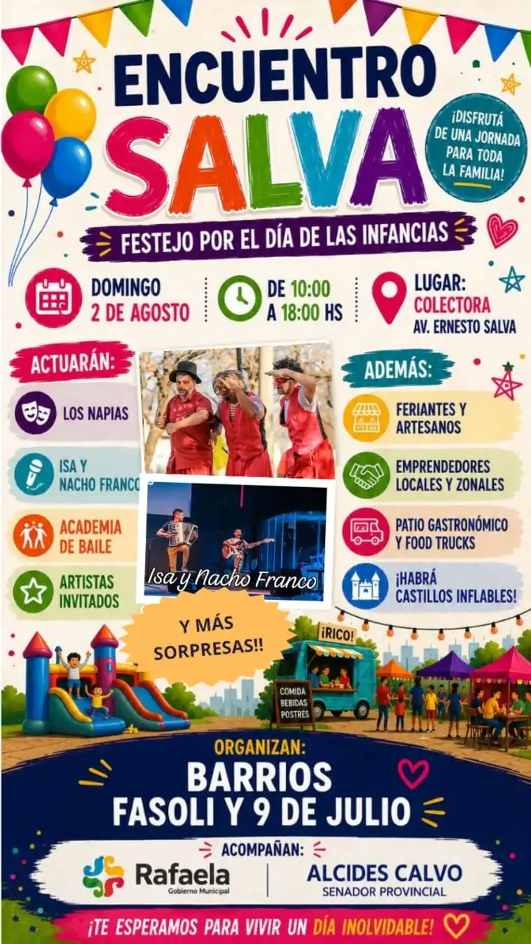 Todo listo para el gran festejo por las infancias en avenida Ernesto Salva: "Pensamos actividades para toda la familia" - 1