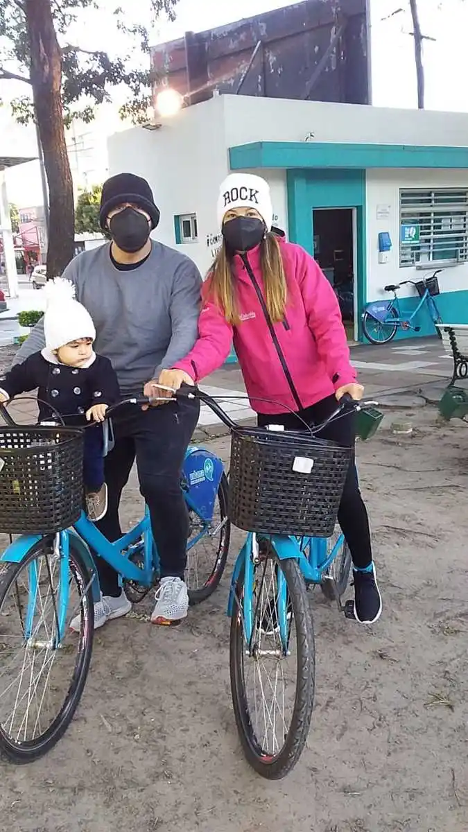 Retornaron los paseos en las bicicletas urbanas