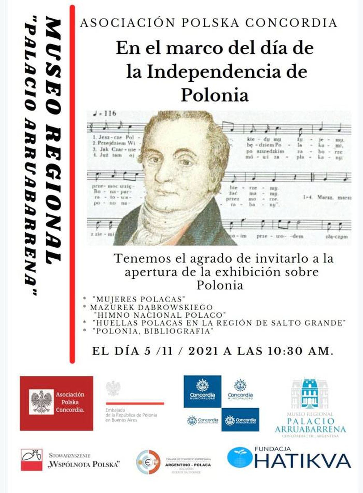 Celebración en el marco  del Día de la Independencia  de Polonia