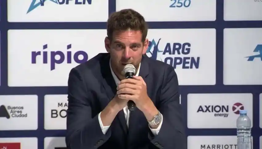 Del Potro anunció su retiro del tenis profesional: “La rodilla me tiene viviendo una pesadilla”, dijo el tandilense