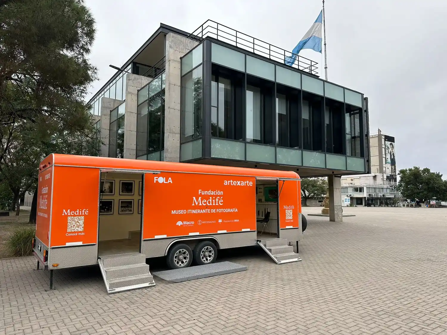 El museo, frente a la Tecnoteca de nuestra ciudad.