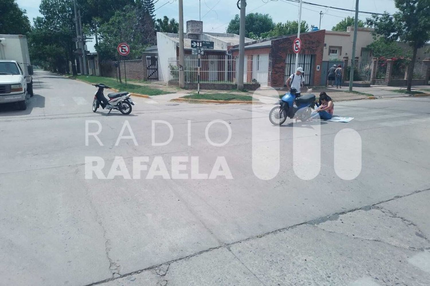 El accidente en D.Silva y Av. Italia