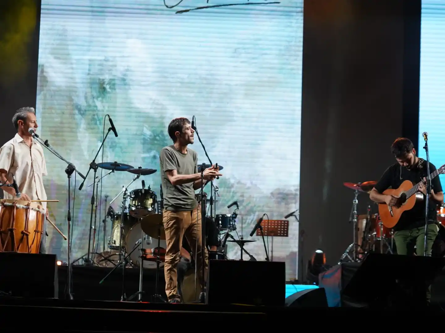 Cantorcitos fue parte de la grilla de artistas de la primera noche.