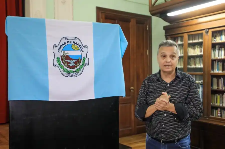 Bandera de Rafaela
