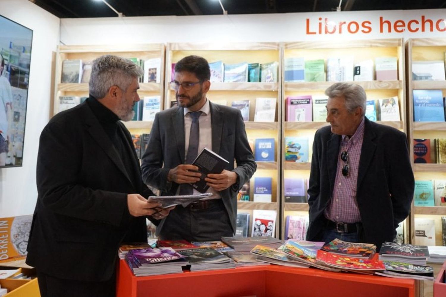 Pullaro en la Feria Internacional del Libro