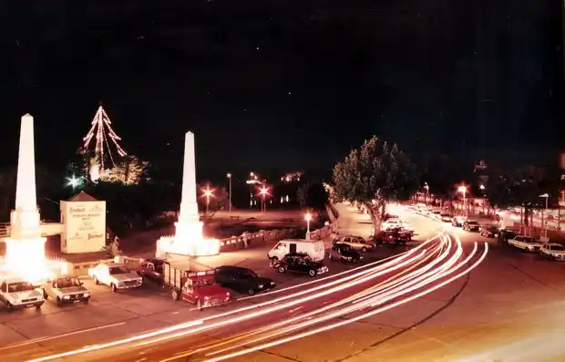 Los vecinos añoran el arbolito gigante de Gualeguaychú