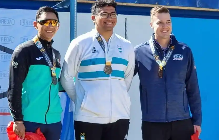 Julián Gutiérrez obtuvo la plaza 103 para los deportistas argentinos rumbo a Paris 2024.