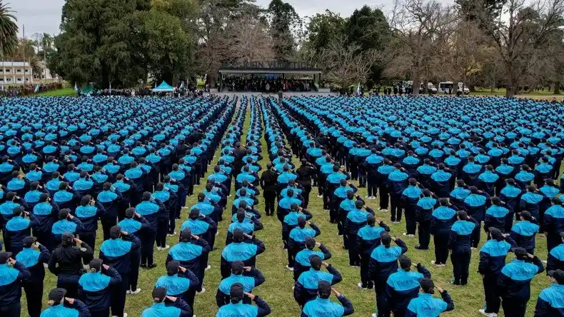 Ingresantes de la policía bonaerense