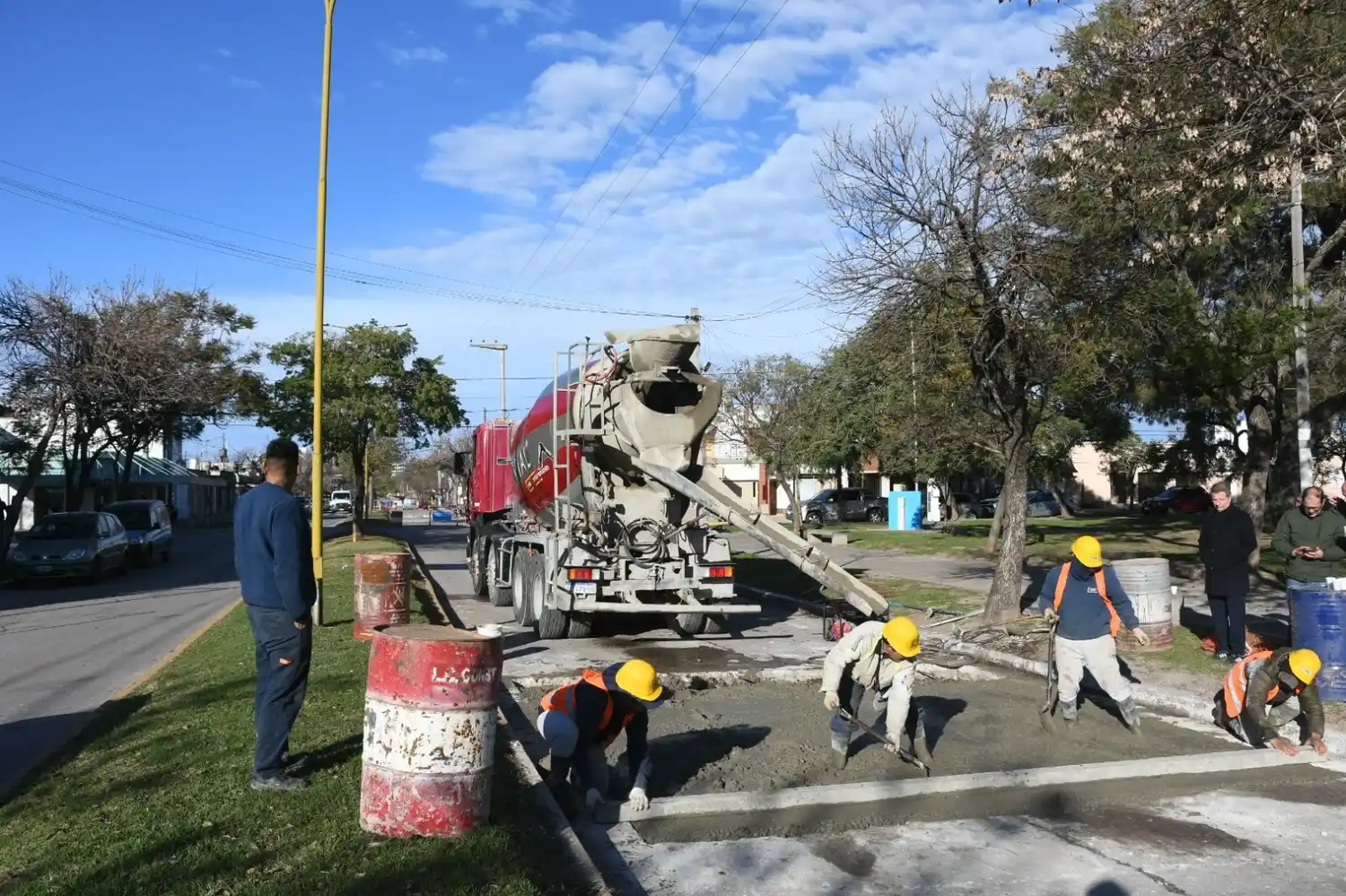 Bacheo: tramo final en Libertador Norte y ya se proyectan obras en bulevar Buenos Aires