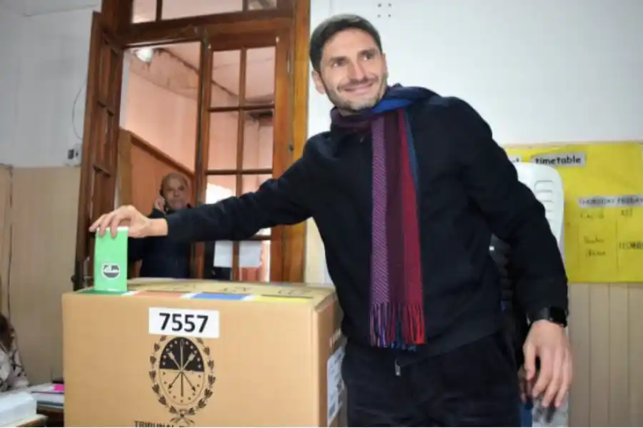 Votó Pullaro: "Esperamos tener un gran resultado"