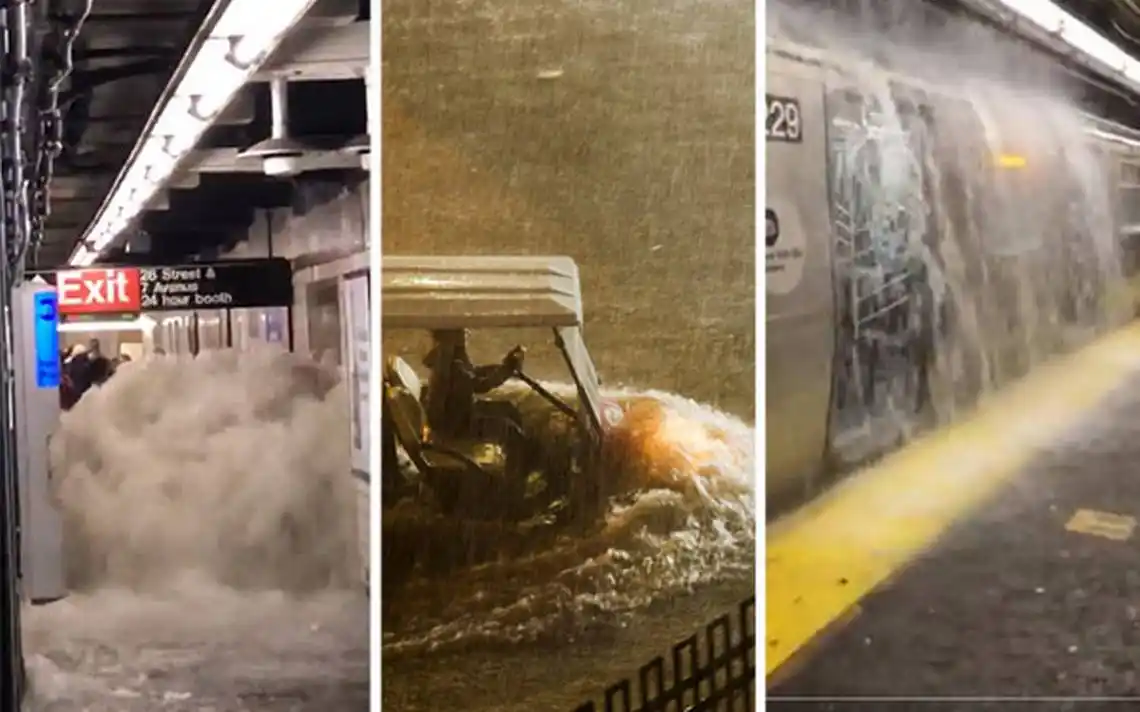 ¡DESASTRE TOTAL EN NUEVA YORK! A 23 ascienden los fallecidos por inundaciones
