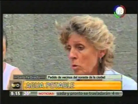 Vecinos solicitan agua potable