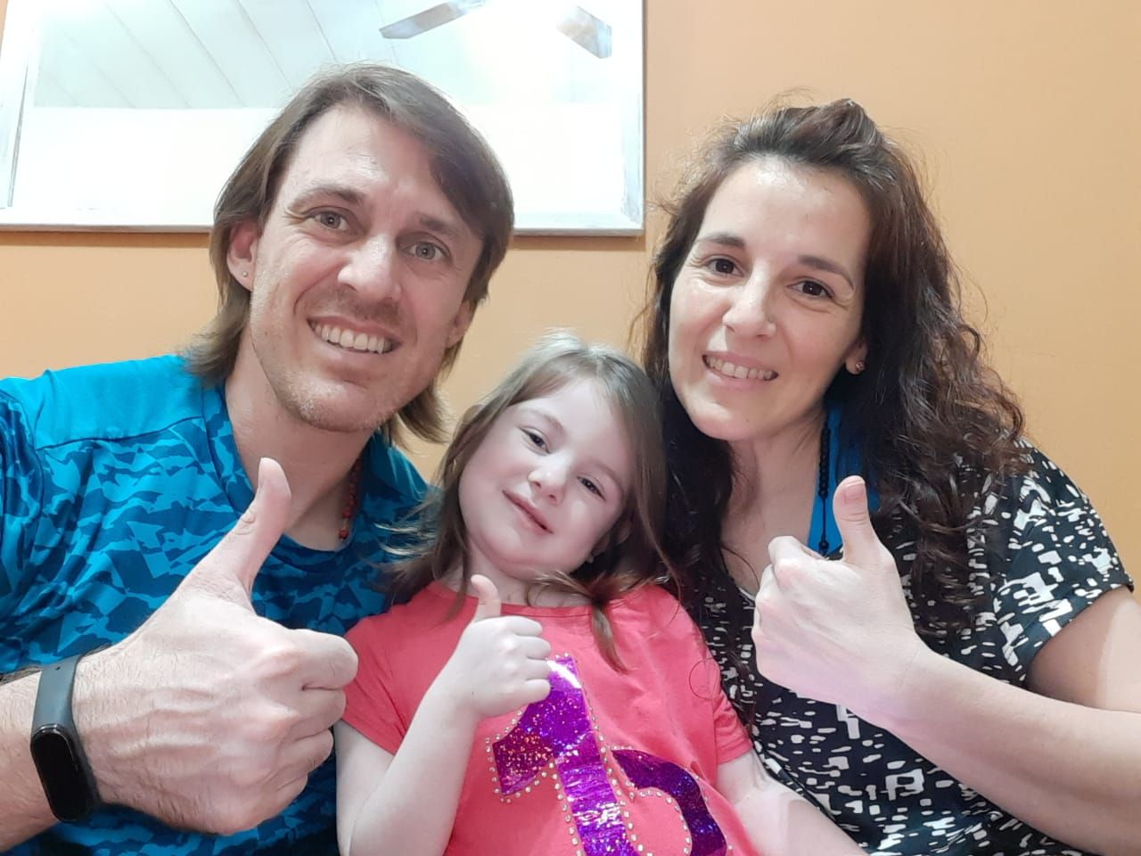 “El regalo más grande fue lo que se consiguió” dice el papá de Mara