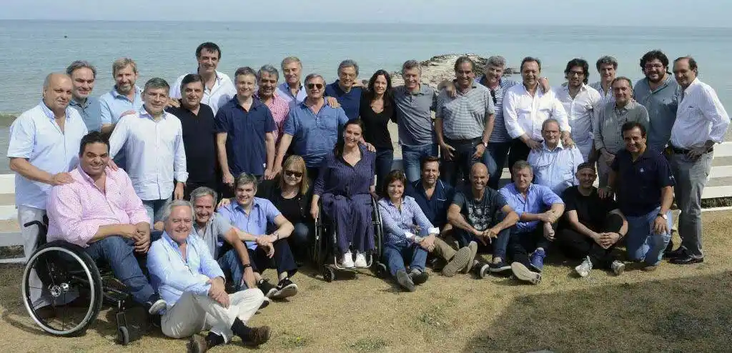 Macri cierra el encuentro con su gabinete en Chapadmalal